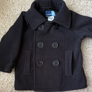 Black Kids Peacoat